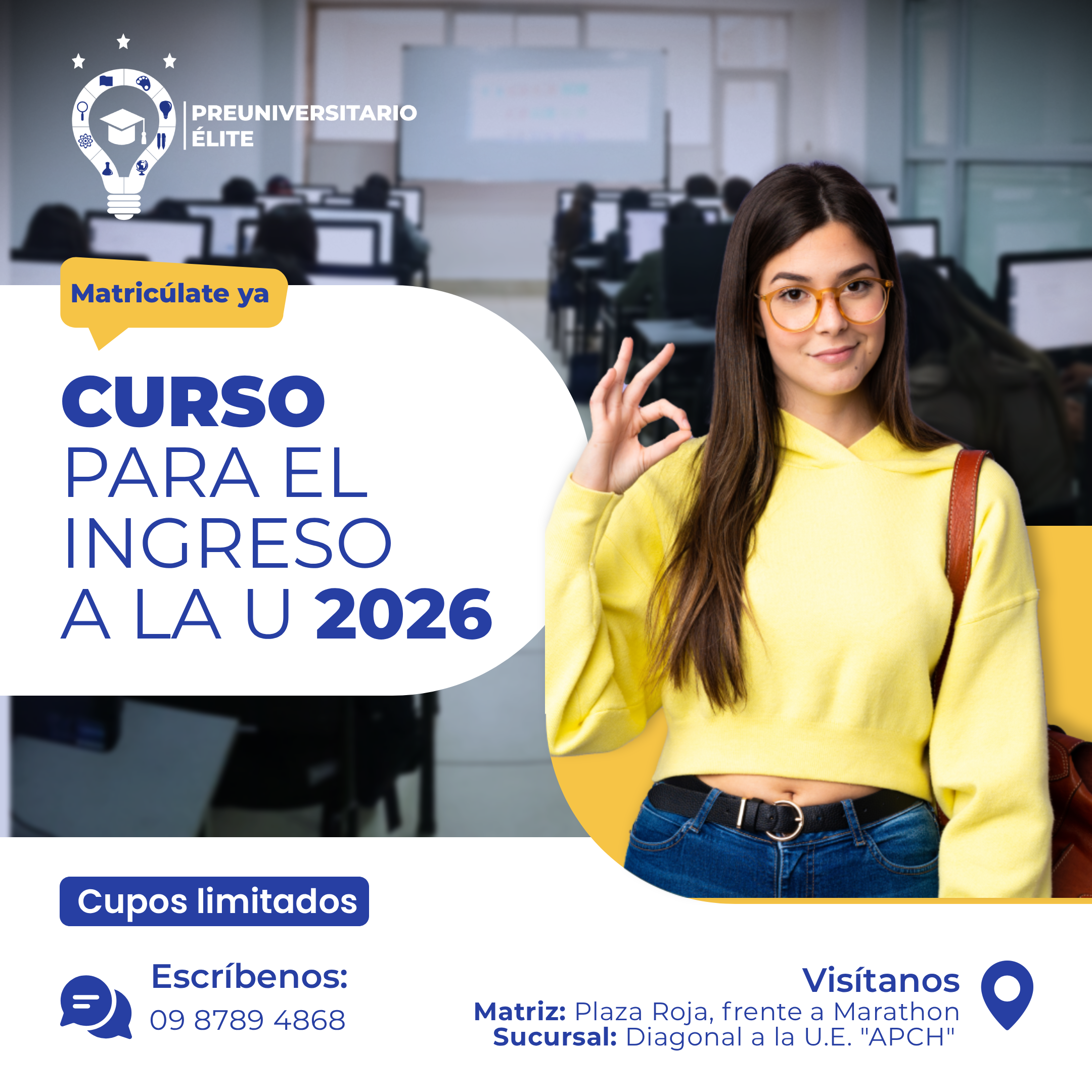 Curso de Ingreso Universidad Enero 2026